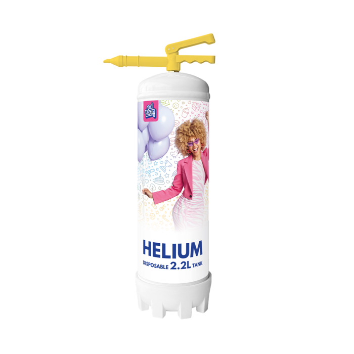 Helium tank 30 ballonnen