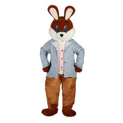 Heren kleding voor paashaas. (Excl. Mascotte kostuum)