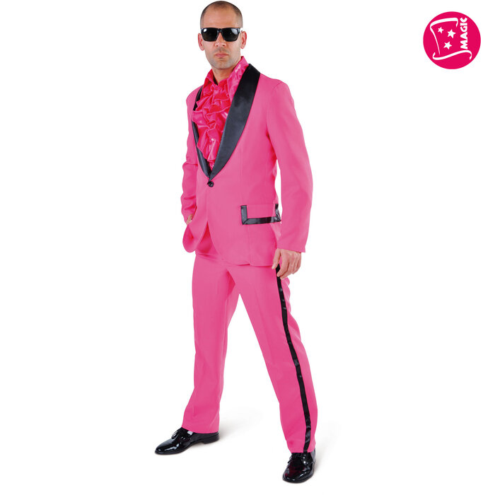 Miami vice jaren 50 kostuum Tony roze