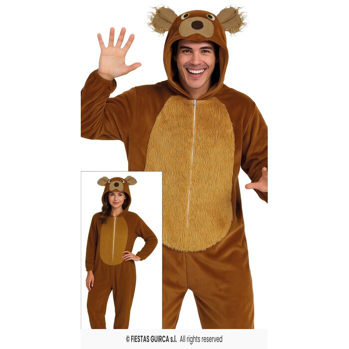 Fiestas Guirca Beer jumpsuit bruin