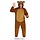 Beer jumpsuit bruin