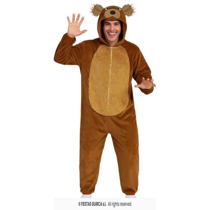 Fiestas Guirca Beer jumpsuit bruin