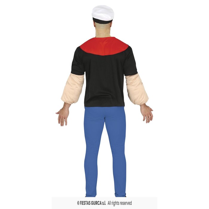 Feestshop.be Matroos gespierde zeeman kostuum heren