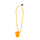 Ketting shotglas oranje