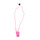 Ketting shotglas roze
