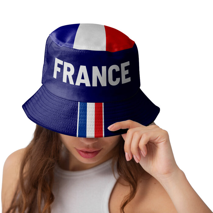 Voetbal vissershoedje Frankrijk France