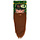 kabouter baard met snor bruin