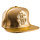 Baseballpet goud met $ teken