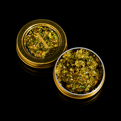 XS04 Goud festival gezicht en body glittergel 25 ml