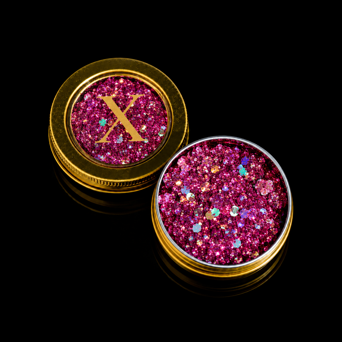 Sweet Pink Roze festival gezicht en body glittergel 25 ml