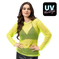 Boland Visnet t-shirt neon geel