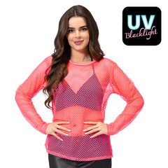 Boland Visnet t-shirt neon pink