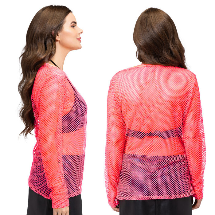 Boland Visnet t-shirt neon pink