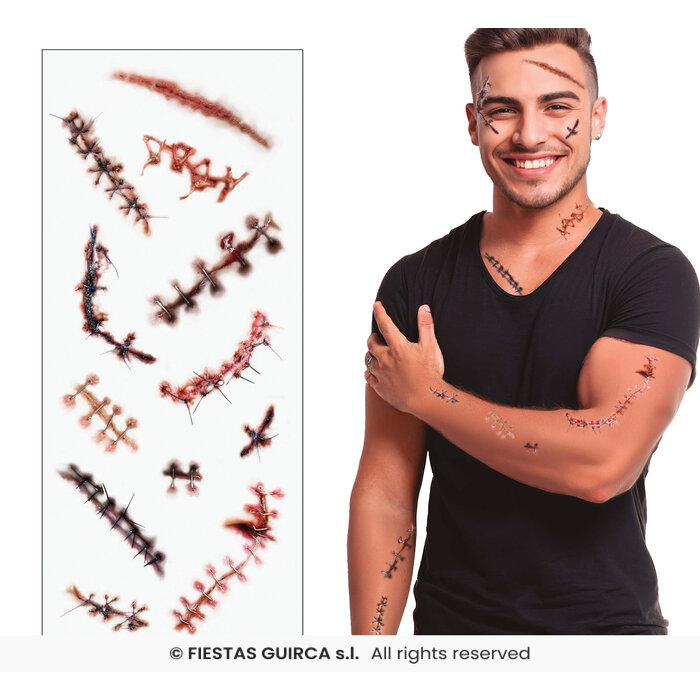 Litteken tattoo tatoeage