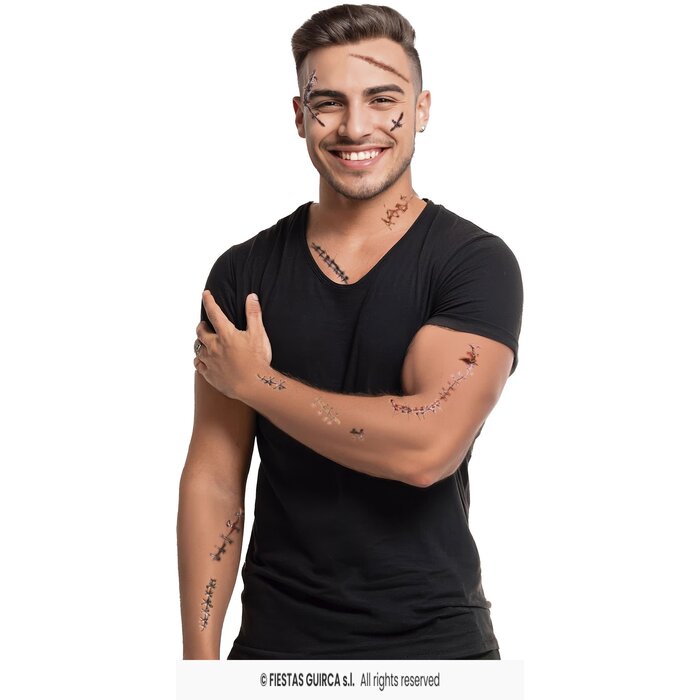 Litteken tattoo tatoeage