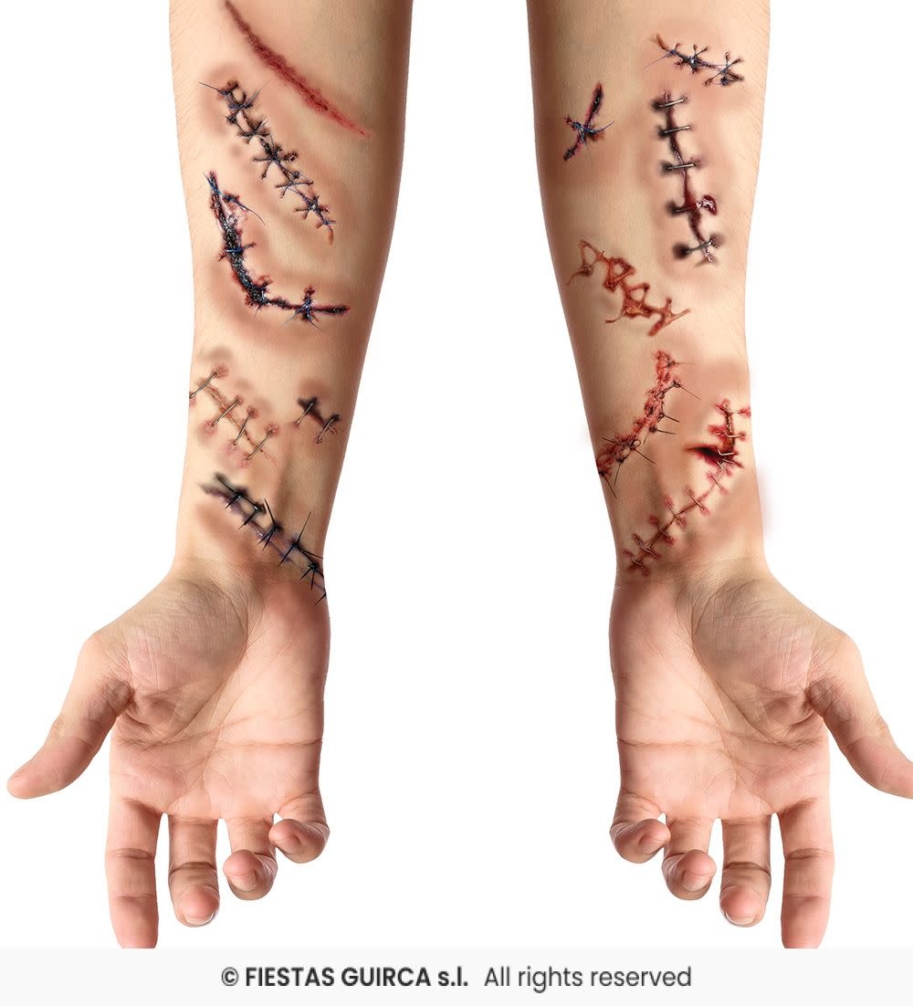 Litteken tattoo tatoeage