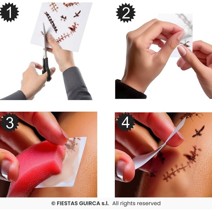 Litteken tattoo tatoeage