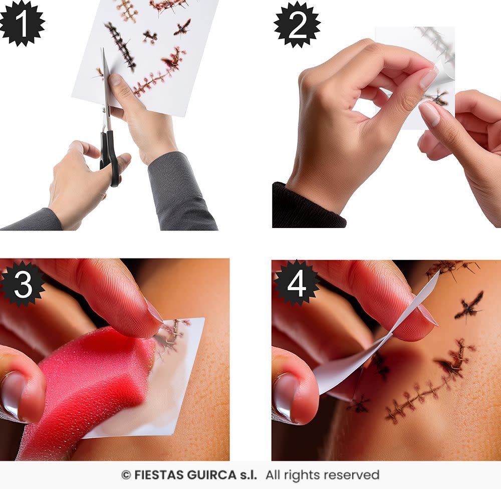 Litteken tattoo tatoeage