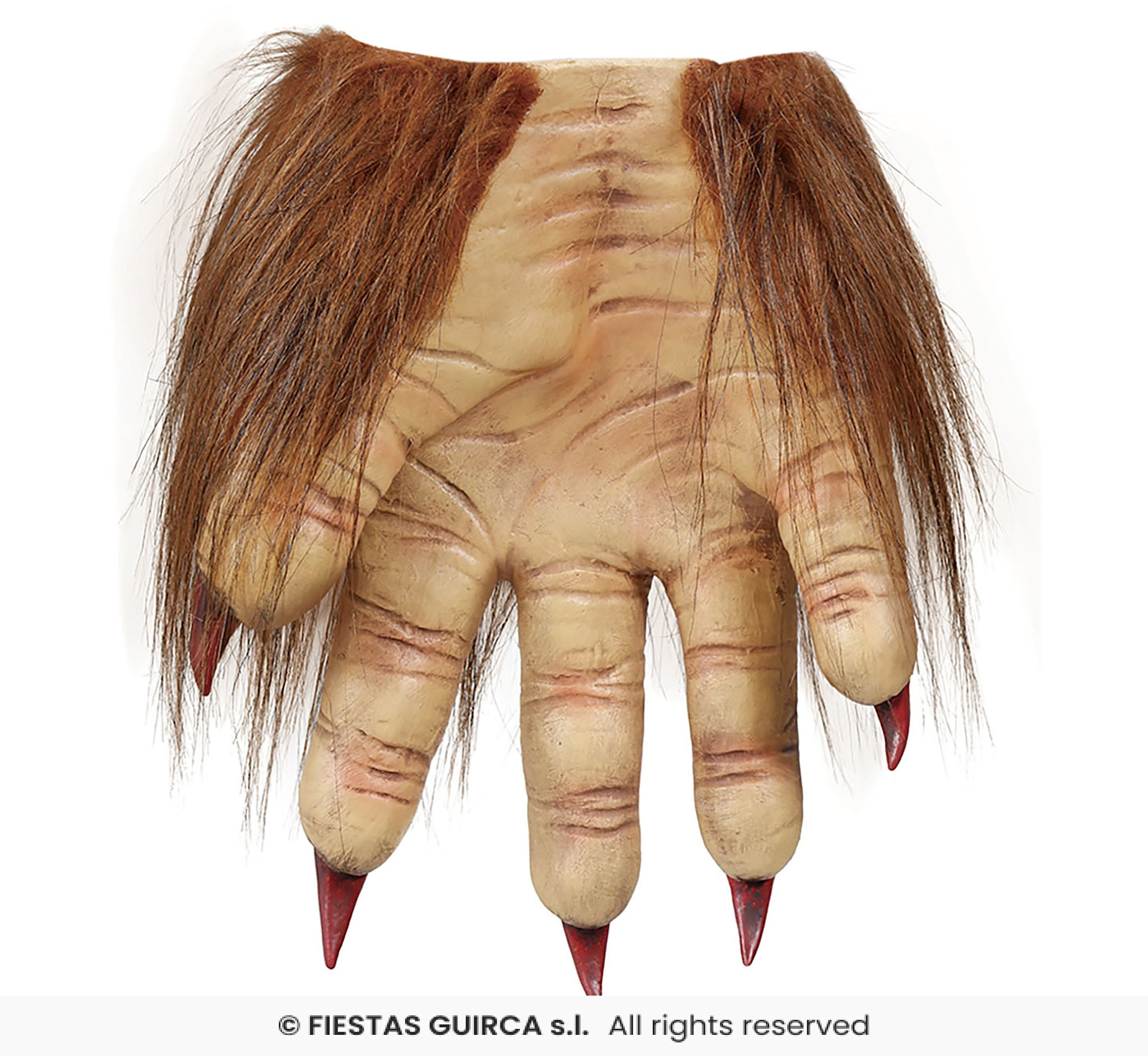 Weerwolf poten handschoenen latex