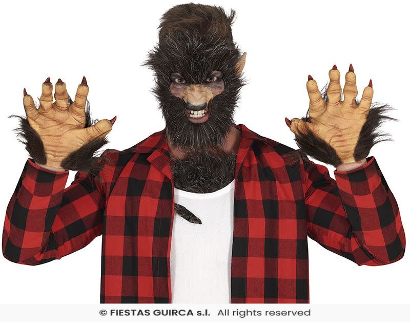 Weerwolf poten handschoenen latex