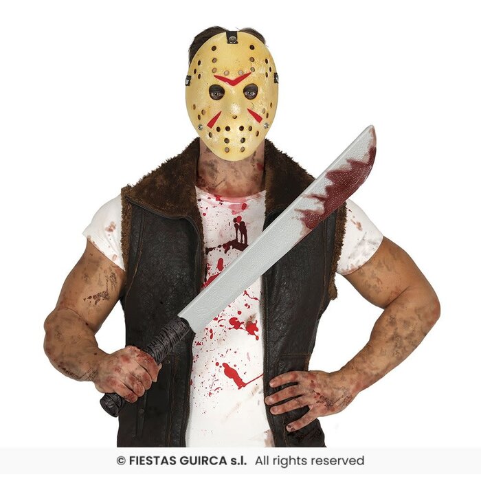 Bloedige machete 76 cm