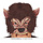 Weerwolf masker  latex