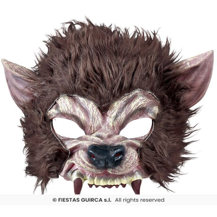 Weerwolf masker latex