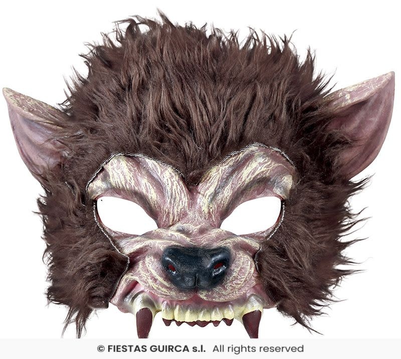 Weerwolf masker latex