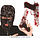 Pistool met bloed 24 cm