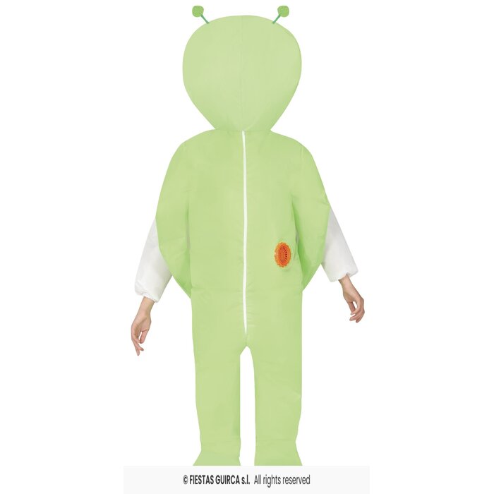 Alien kostuum opblaasbaar kinderen