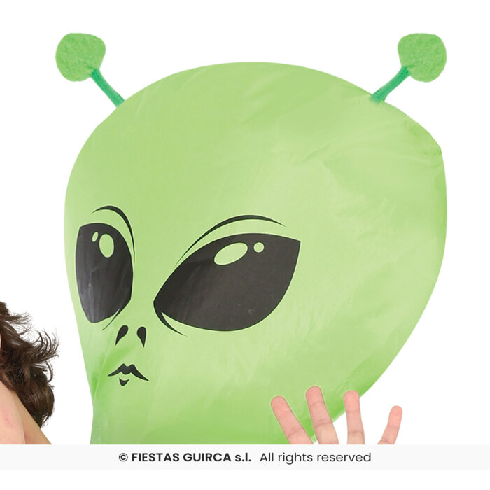 Alien kostuum opblaasbaar kinderen