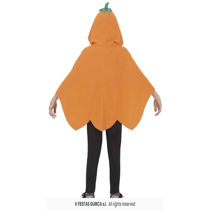 Pompoen poncho  kinderen