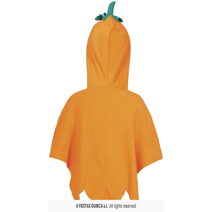 Pompoen poncho  kinderen