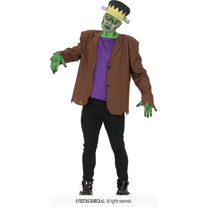 Groen monster zombie Frank