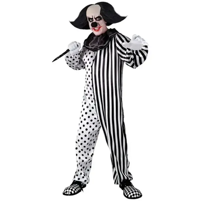 Killer clown Pierrot