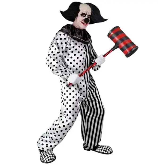 Killer clown Pierrot