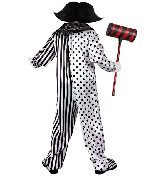 Killer clown Pierrot