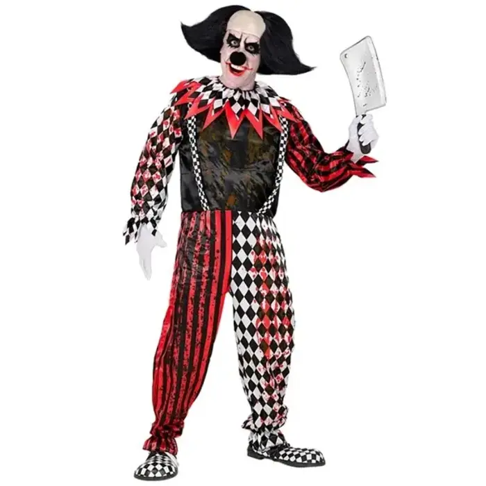 Feestshop.be Horror clown halloween kostuum heren