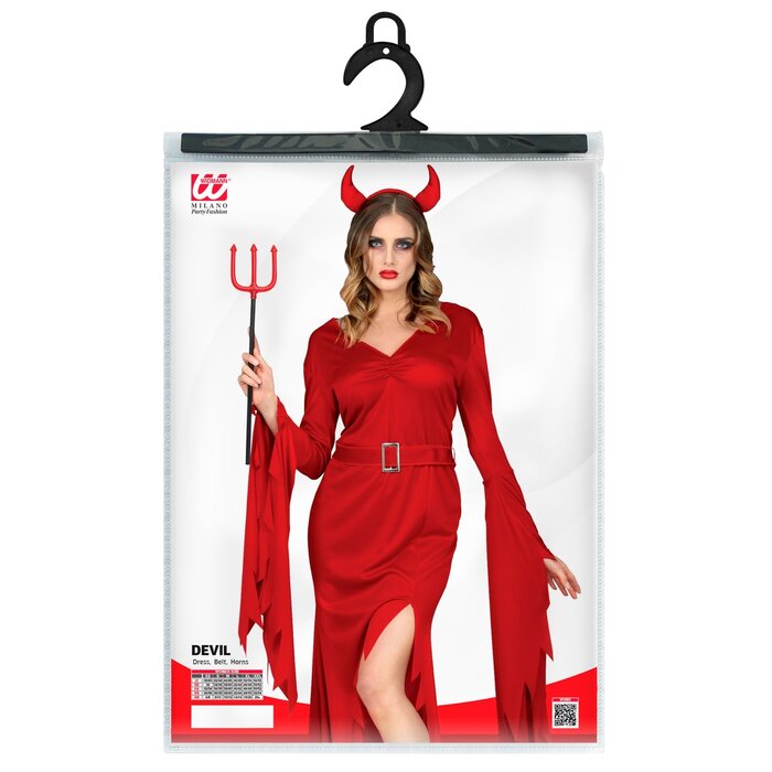 Feestshop.be Duivel kleedje dames halloween