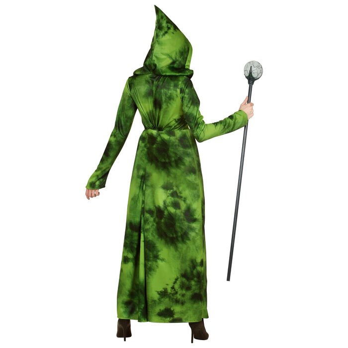 Feestshop.be Heks kostuum groen zwart