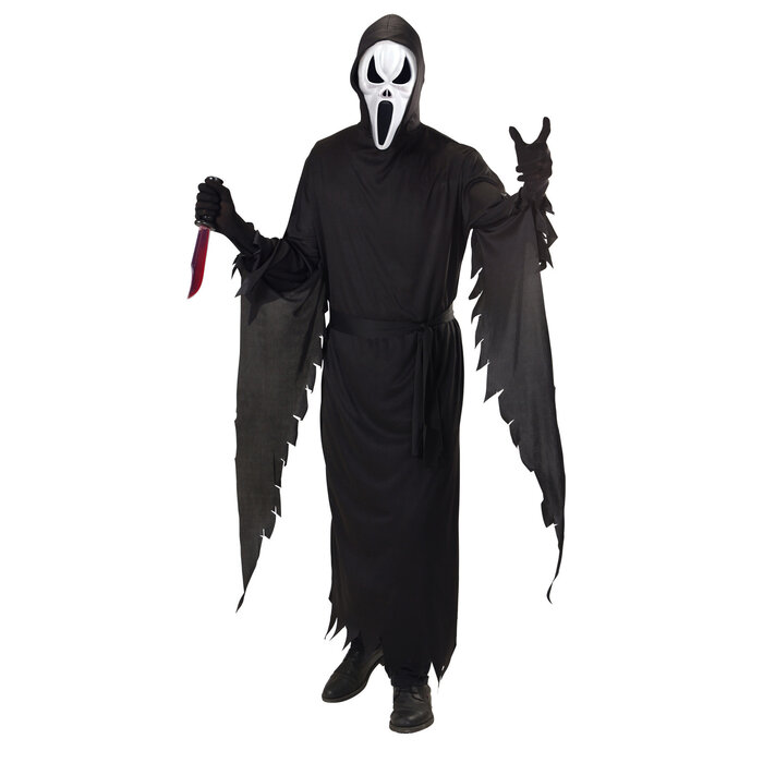 Feestshop.be Screaming Ghost horror kostuum halloween