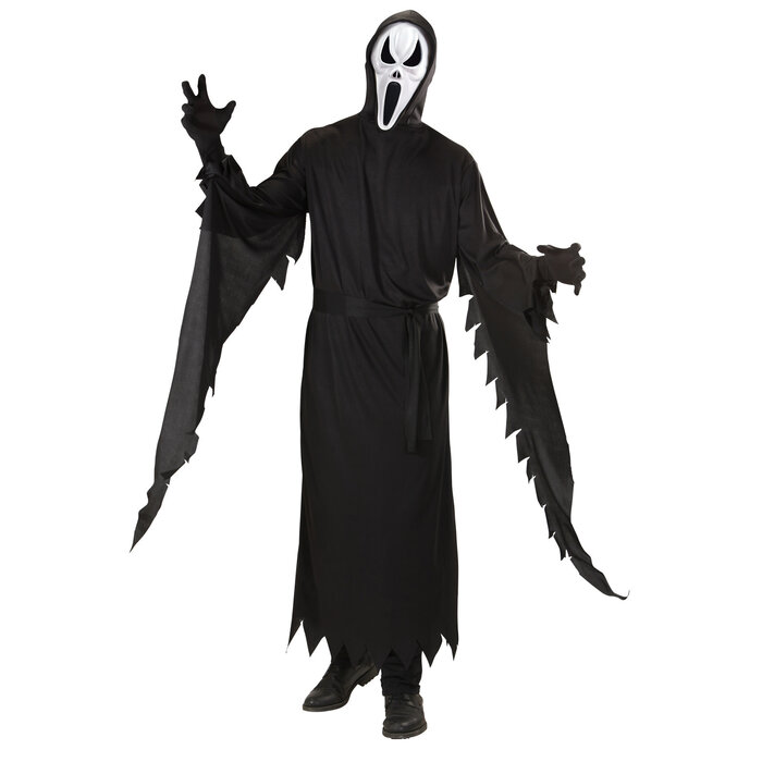 Feestshop.be Screaming Ghost horror kostuum halloween