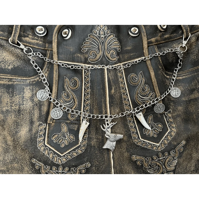 Lederhose ketting Charivaris