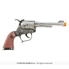 Cowboy pistool Revolver plastiek 25 cm