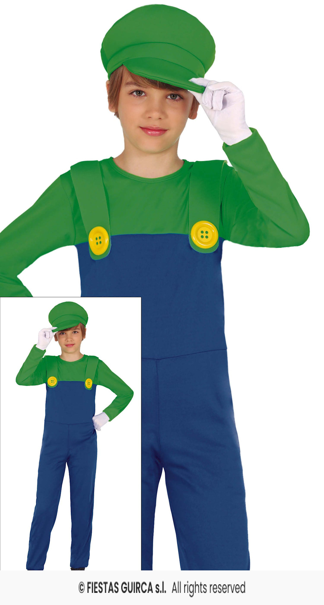 Loodgieter treinbestuurder groen kind