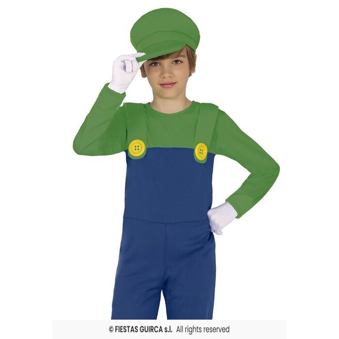 Loodgieter treinbestuurder groen kind