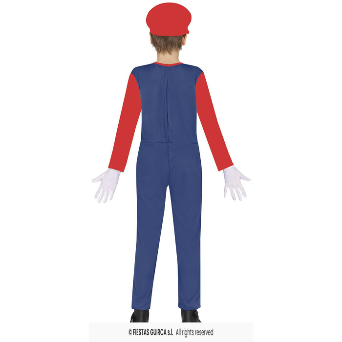 Loodgieter treinbestuurder rood kind