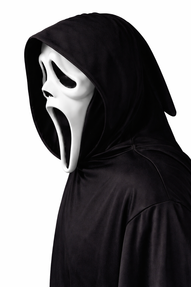 Ghost Face Masker met Capuchon Officiele Licentie