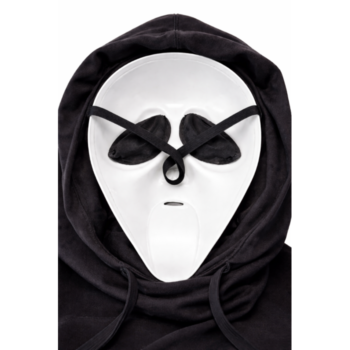 Ghost Face Masker met Capuchon Officiele Licentie