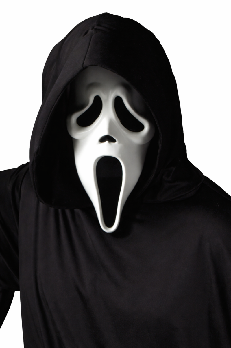 Ghost Face Masker met Capuchon Officiele Licentie